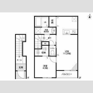 岐阜県各務原市那加南栄町 賃貸アパート