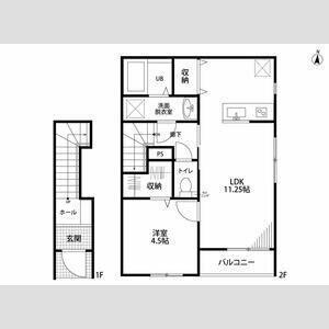岐阜県各務原市那加南栄町 賃貸アパート