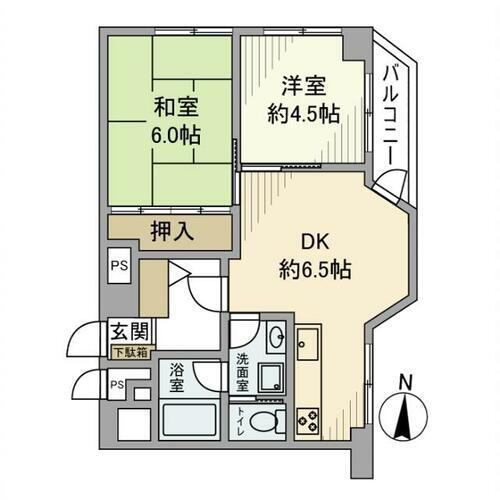東京都大田区東雪谷１丁目 洗足池駅 2DK マンション 賃貸物件詳細