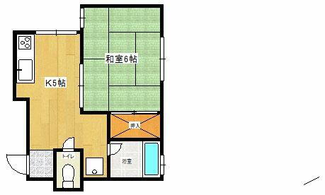 長崎県諫早市福田町 東諫早駅 1K アパート 賃貸物件詳細