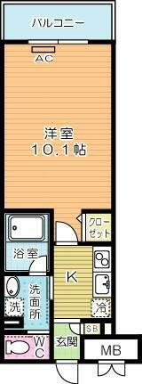 福岡県北九州市門司区柳町１丁目 門司駅 1K マンション 賃貸物件詳細
