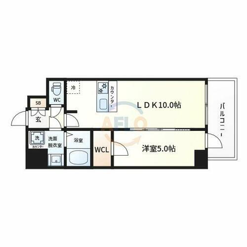 大阪府大阪市浪速区敷津西２丁目 賃貸マンション
