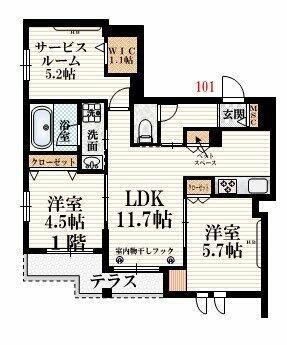 東京都杉並区久我山２丁目 久我山駅 2SLDK マンション 賃貸物件詳細