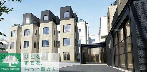 東京都目黒区三田２丁目 テラスハウス