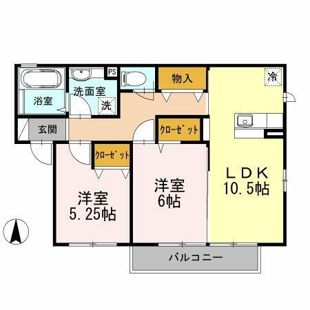 神奈川県平塚市根坂間 平塚駅 2LDK アパート 賃貸物件詳細