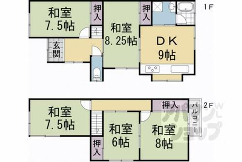 京都府京都市伏見区淀下津町 賃貸一戸建て