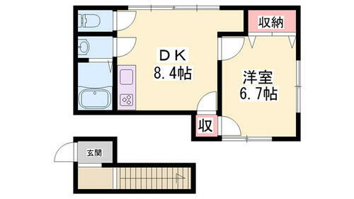 兵庫県三木市志染町広野６丁目 賃貸アパート