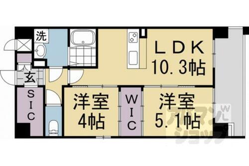 京都府京都市上京区西上善寺町 賃貸マンション