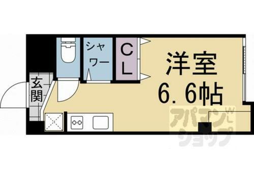 京都府京都市左京区松ケ崎壱町田町 松ヶ崎駅 1K マンション 賃貸物件詳細