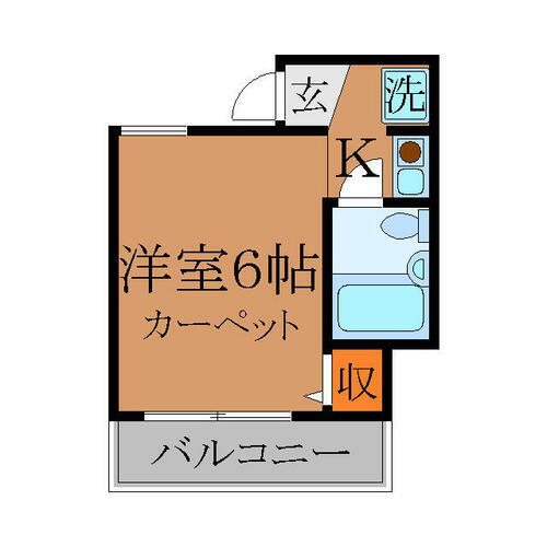 東京都中野区若宮１丁目 都立家政駅 1K マンション 賃貸物件詳細