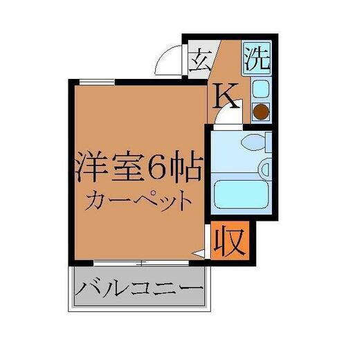 東京都中野区若宮１丁目 都立家政駅 1K マンション 賃貸物件詳細