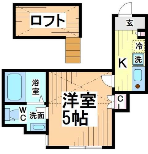 神奈川県川崎市多摩区中野島５丁目 中野島駅 1K アパート 賃貸物件詳細