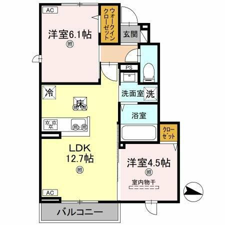 岡山県岡山市南区彦崎 賃貸アパート