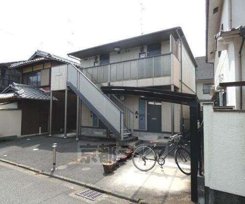 京都府京都市右京区龍安寺西ノ川町 賃貸アパート