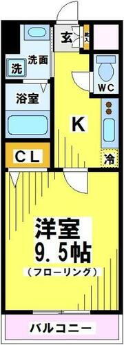 東京都府中市小柳町２丁目 多磨霊園駅 1K マンション 賃貸物件詳細