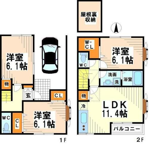 東京都世田谷区千歳台６丁目 祖師ヶ谷大蔵駅 3LDK 一戸建て 賃貸物件詳細