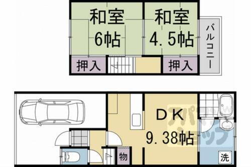 京都府京都市伏見区醍醐槇ノ内町 賃貸一戸建て