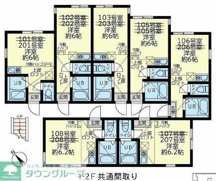 神奈川県川崎市川崎区四谷上町 賃貸アパート