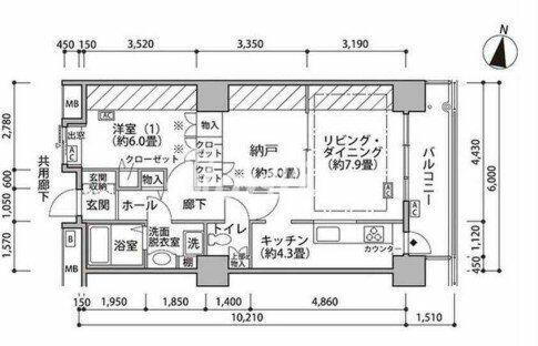 東京都江東区東雲１丁目 豊洲駅 1SLDK マンション 賃貸物件詳細
