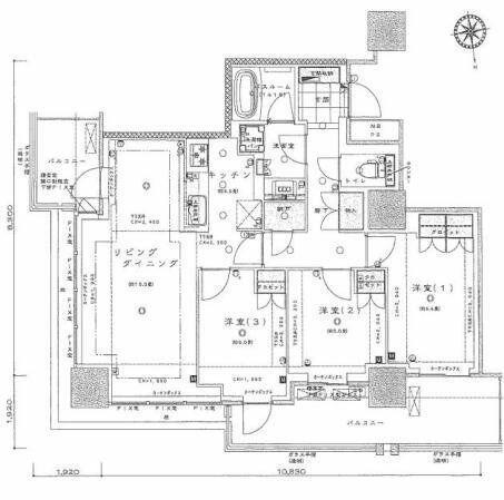 千葉県柏市柏１丁目 柏駅 3LDK マンション 賃貸物件詳細