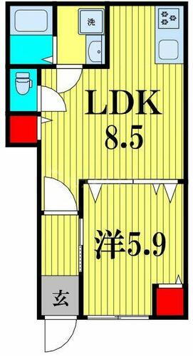 千葉県船橋市前貝塚町 塚田駅 1LDK アパート 賃貸物件詳細