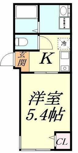 埼玉県さいたま市中央区本町西２丁目 与野本町駅 1K アパート 賃貸物件詳細
