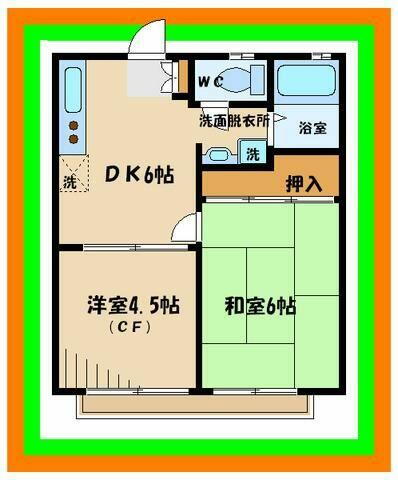 東京都府中市住吉町３丁目 中河原駅 2DK アパート 賃貸物件詳細