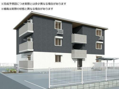 愛媛県松山市北井門３丁目 賃貸アパート