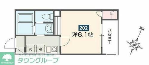 東京都葛飾区高砂６丁目 京成高砂駅 1K アパート 賃貸物件詳細