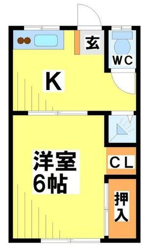 東京都調布市西つつじケ丘３丁目 柴崎駅 1K アパート 賃貸物件詳細