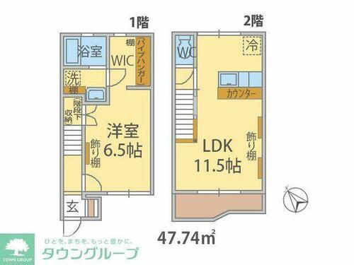 千葉県松戸市中和倉 馬橋駅 1LDK 一戸建て 賃貸物件詳細