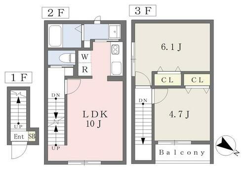 東京都大田区中央３丁目 賃貸アパート