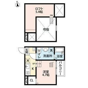 愛知県名古屋市瑞穂区浮島町 熱田神宮伝馬町駅 1SK アパート 賃貸物件詳細