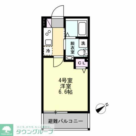 神奈川県横浜市旭区笹野台１丁目 三ツ境駅 1K アパート 賃貸物件詳細