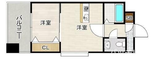 福岡県福岡市博多区神屋町 呉服町駅 2K マンション 賃貸物件詳細