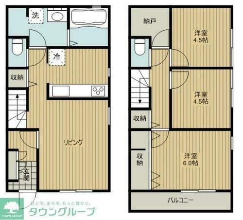 埼玉県入間市大字野田 賃貸一戸建て