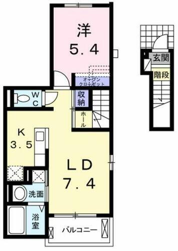 東京都羽村市緑ヶ丘３丁目 羽村駅 1LDK アパート 賃貸物件詳細