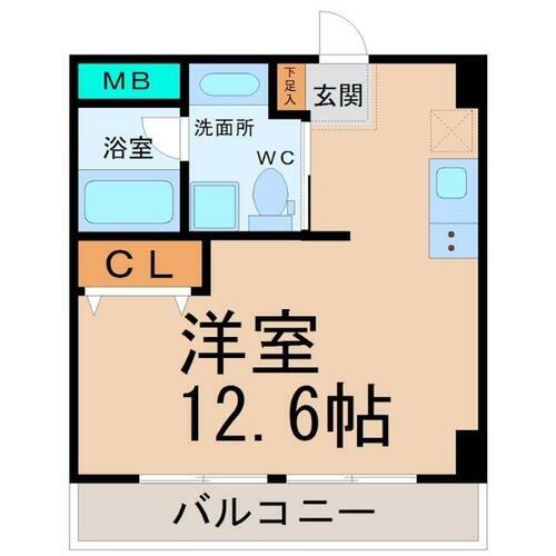 ＲＡＦＦＬＥ　ＳＨＩＮＳＡＫＡＥ（ラッフル新栄） 7階 ワンルーム 賃貸物件詳細