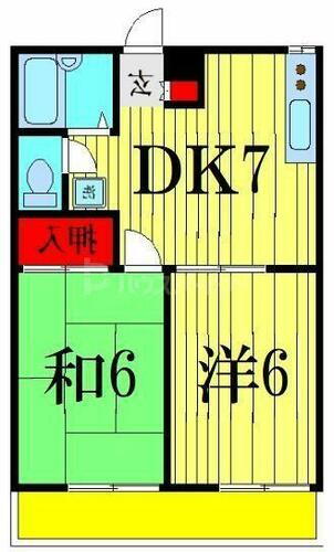 千葉県船橋市中野木２丁目 津田沼駅 2DK マンション 賃貸物件詳細