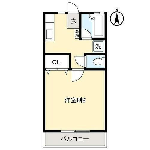 群馬県太田市浜町 細谷駅 1K アパート 賃貸物件詳細