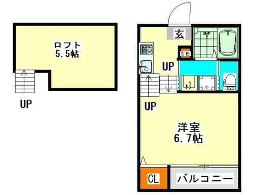 ハーモニーテラス西野町 2階 1SK 賃貸物件詳細