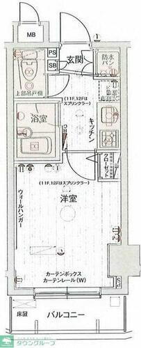 東京都新宿区住吉町 曙橋駅 1K マンション 賃貸物件詳細
