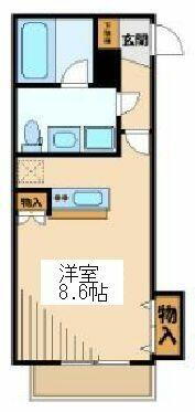 神奈川県川崎市宮前区有馬４丁目 鷺沼駅 1K マンション 賃貸物件詳細