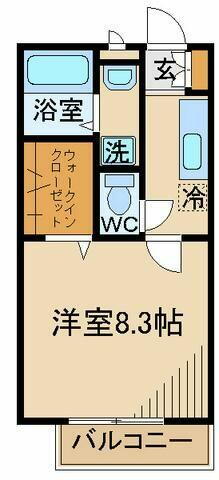 東京都府中市分梅町１丁目 分倍河原駅 1K アパート 賃貸物件詳細