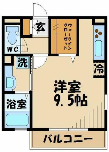 東京都府中市白糸台１丁目 武蔵野台駅 ワンルーム アパート 賃貸物件詳細