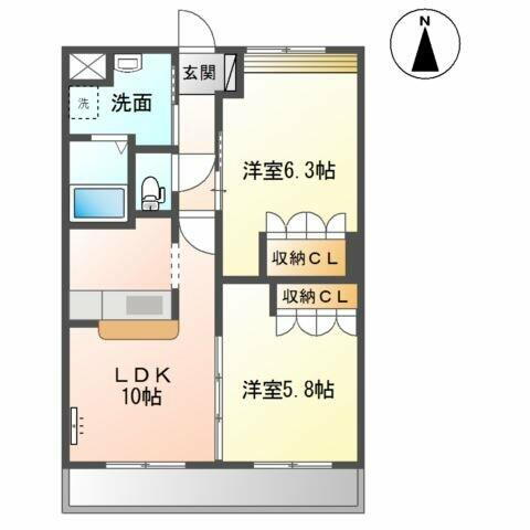 愛知県稲沢市祖父江町本甲神明前 賃貸マンション