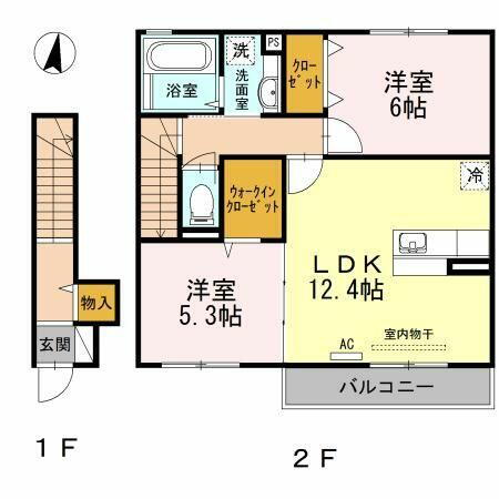 神奈川県横浜市泉区中田西３丁目 立場駅 2LDK アパート 賃貸物件詳細