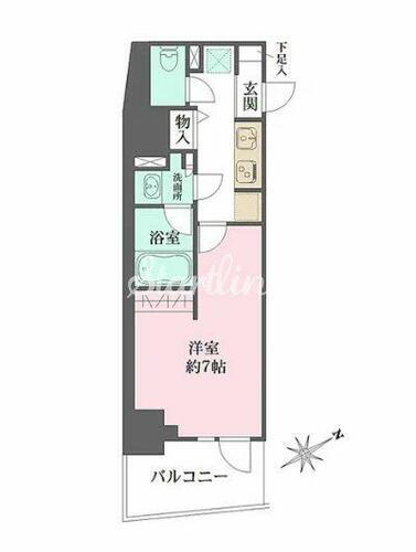 東京都荒川区南千住１丁目 三ノ輪駅 1K マンション 賃貸物件詳細