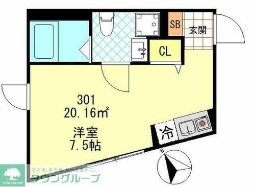 ＯＮＥＮＥＳＳ新井 3階 ワンルーム 賃貸物件詳細