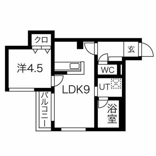 北海道札幌市東区北二十五条東１６丁目 元町駅 1LDK マンション 賃貸物件詳細